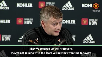 Solskjaer provides United injury update