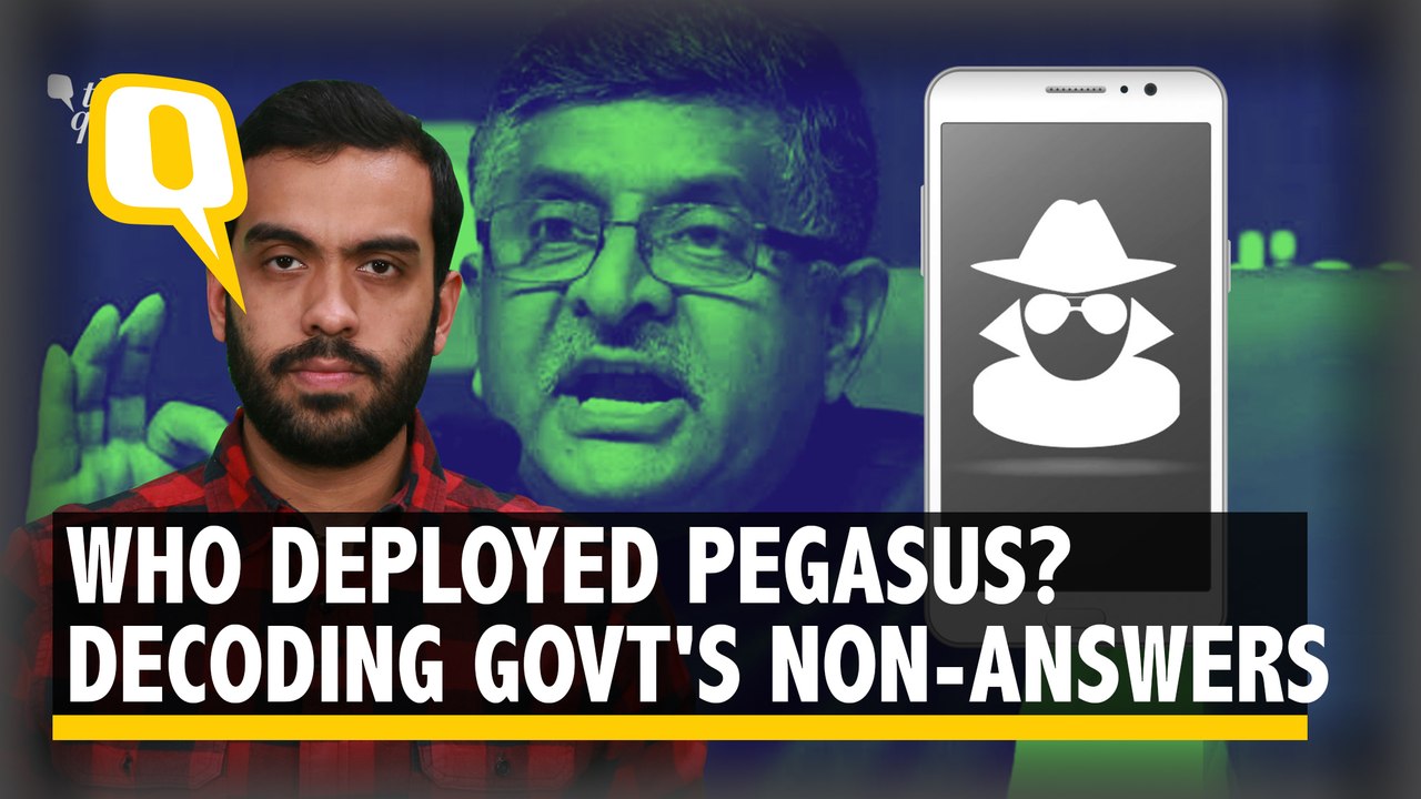 Pegasus Spyware: Decoding Govt's (Absurd) Replies on Who Deployed It | The Quint