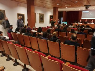 Jaime Mayor Oreja en la Universidad de Sevilla