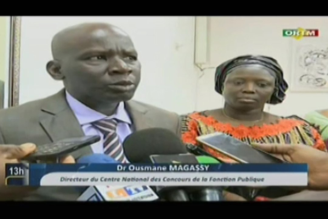 ORTM/Point de presse du Ministre du dialogue social sur le concours d’entrée à la fonction publique
