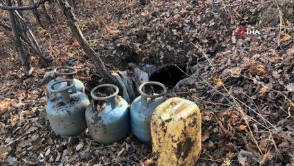 Bingöl’de el bombası ile tuzaklanmış sığınak imha edildi
