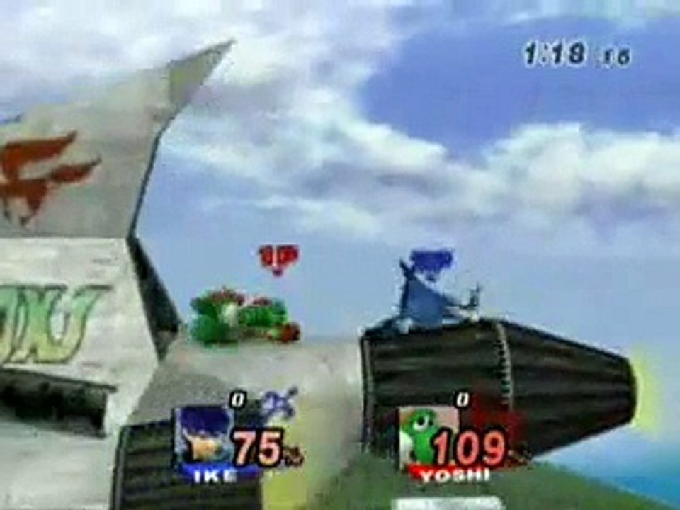 Super Smash Bros. Brawl - Ike VS Yoshi