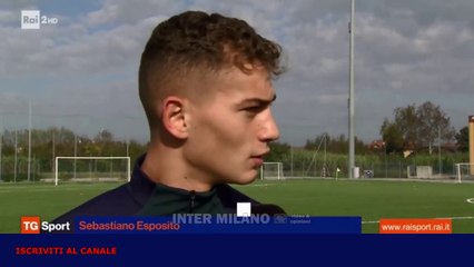 ITALIA UNDER 19: LE PAROLE di SEBASTIANO ESPOSITO dalla nazionale.