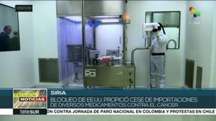 Inauguran en Siria primera fábrica de medicamentos contra el cáncer