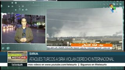Siria condena enérgicamente ataques de tropas turcas