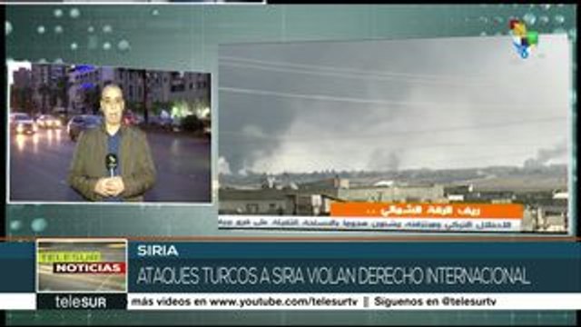 Siria condena enérgicamente ataques de tropas turcas