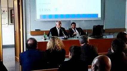 Intervento di Malagò alla Luiss