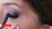 Purple Holographic Smokey Eye Makeup Look
