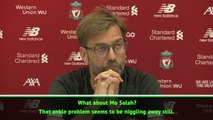 Klopp will be 'sensible' with Salah's ankle injury
