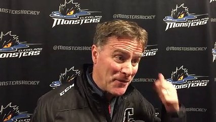 Cleveland Monsters 112219 Pregame Interviews