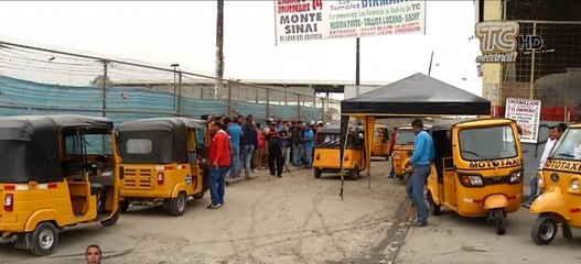 Más de 30 tricimotos fueron retenidas por operativo realizado al norte de Guayaquil