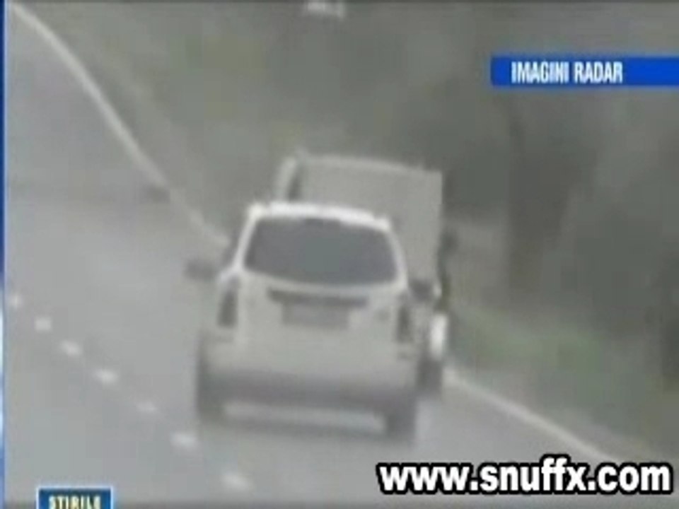 Camion accident radar