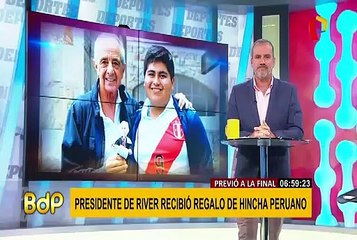 River vs. Flamengo: el regalo peruano que sorprendió al presidente millonario