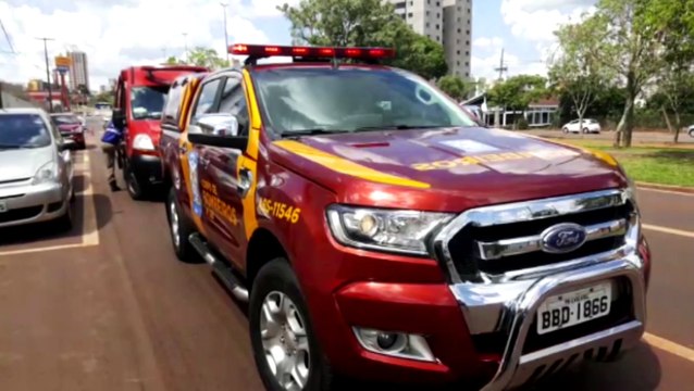 Acidente é registrado na Avenida Tancredo Neves