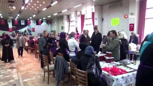 Üretici kadınlar hem eğlendiler, hem satış yaptılar