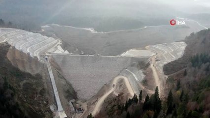 Sapanca Gölü'ne alternatif içmesuyu kaynağı Akçay Barajı'nda su tutulmaya başlandı