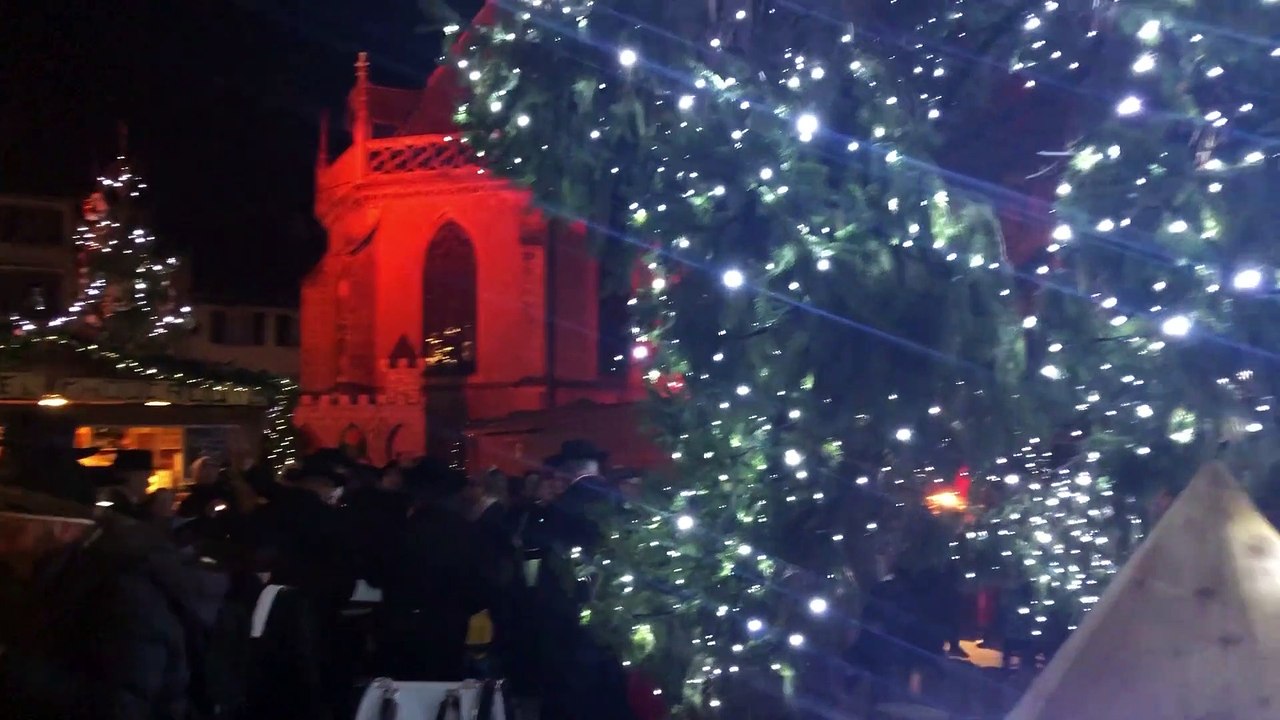 Le 25e marché de Noël de Thann inauguré