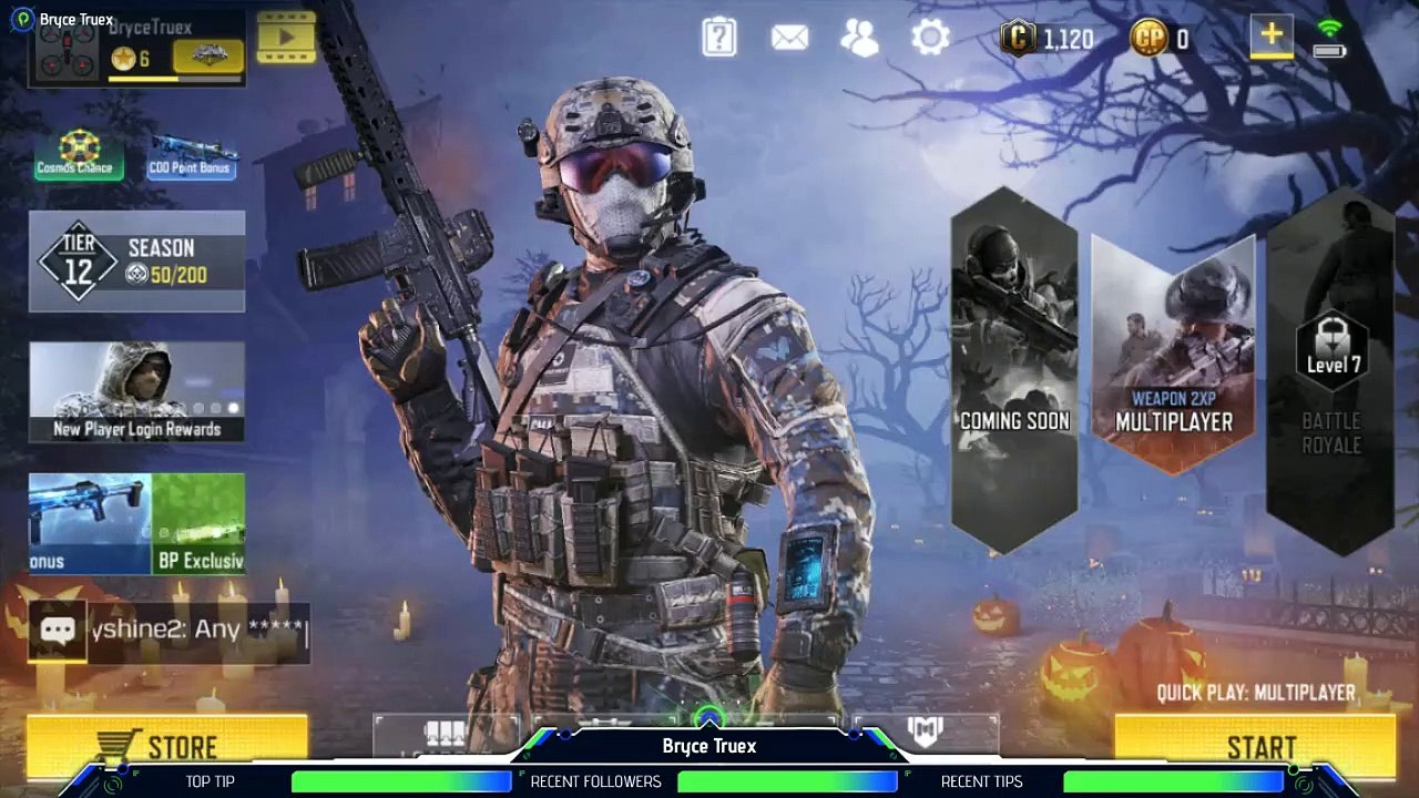 CODMobile [on PC] #27 - 11-16-19 - Starting all over. back to level 0. Glitch erased my cod files!