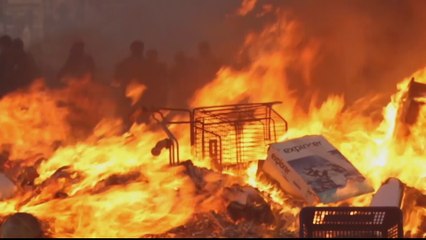 Chile looting, arson take heavy toll