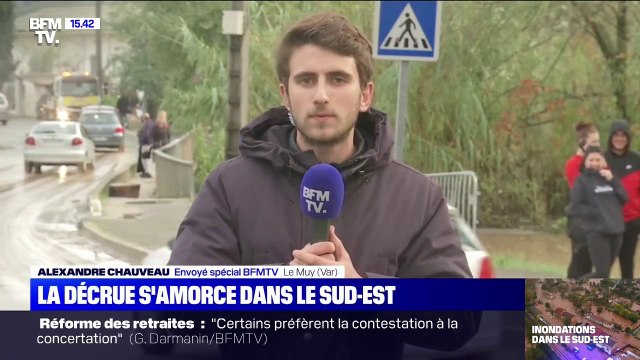 Intempéries dans le Var: au Muy, les habitants commencent à nettoyer leurs maisons