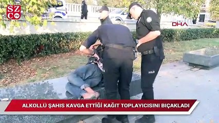 Taksim’de kavgada kağıt toplayıcısı yaralandı