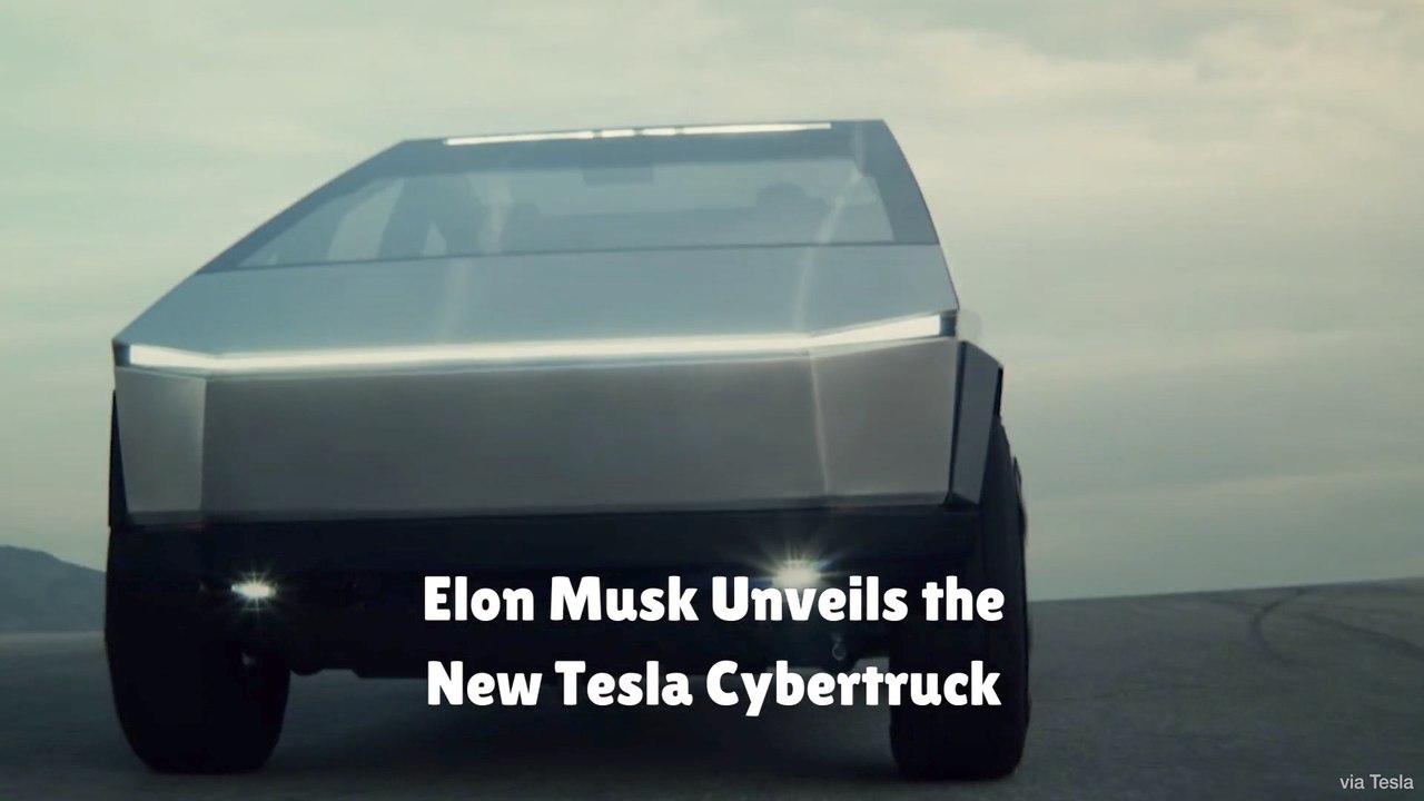 Tesla's Super Futuristic Cybertruck