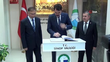 Bakan Kurum: "Sinop'u marka şehir haline getireceğiz"