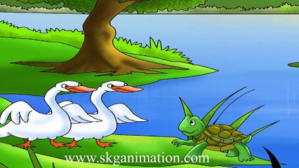मूर्ख कछुआ  Moral story  panchatantra ki Kahaniya  Hindi Kahaniya  dadi maa ki kahaniya