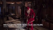 Le Père Noël adresse un message aux lecteurs de Vosges Matin