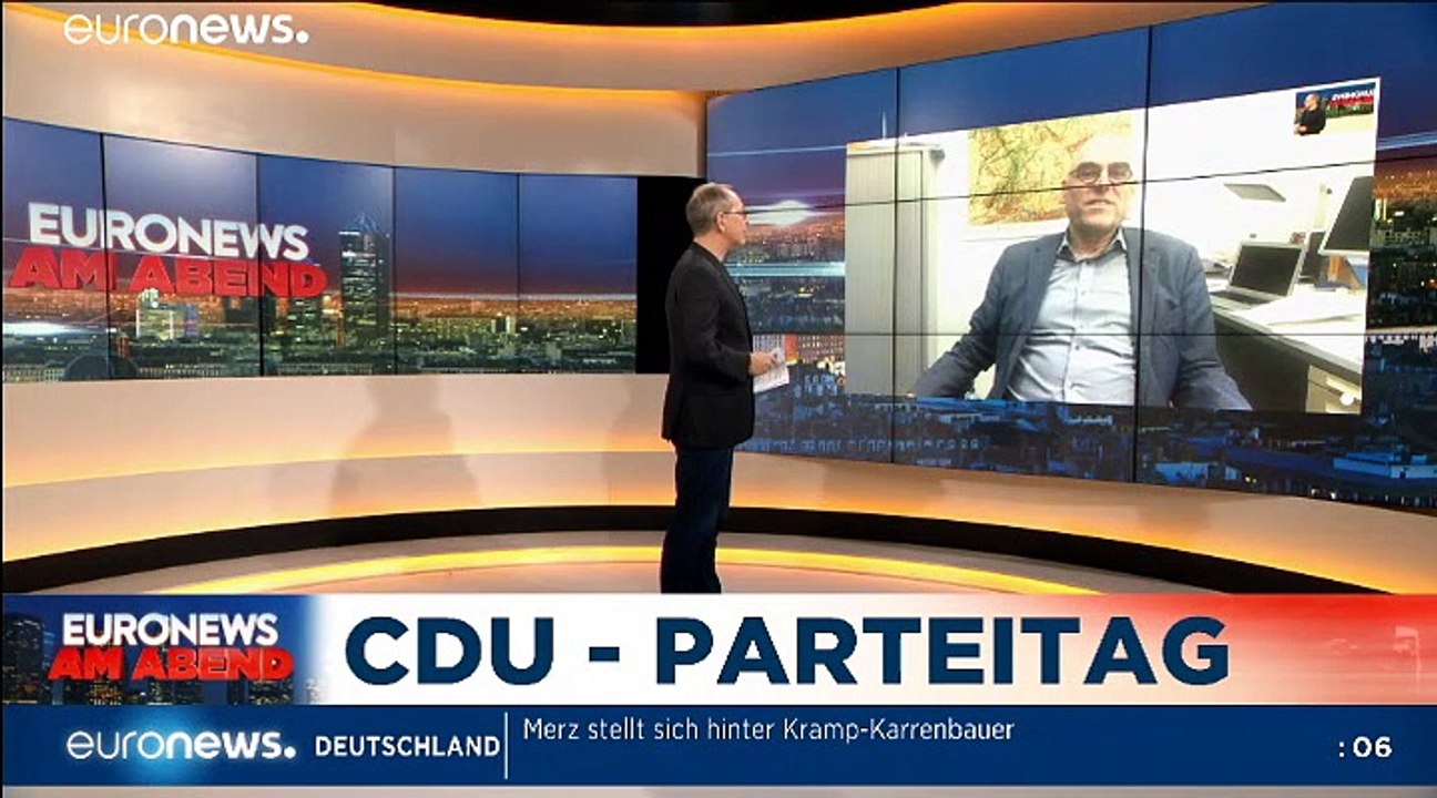 euronews am Abend - Freitag 22. November: AKK, Netanjahu & Twitter