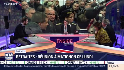 Les Insiders: retraites, réunion à Matignon ce lundi - 22/11