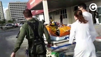 Resgate de homem que sofreu acidente no Mestre Álvaro