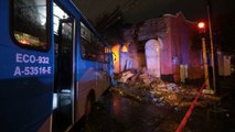 Autobús choca en centro de Toluca; 18 lesionados