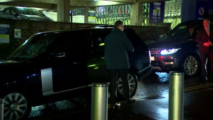 Boris Johnson arrives for BBC Election Debate