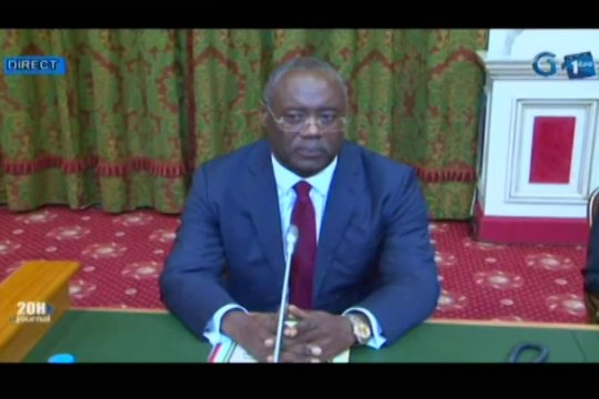 RTG/Conseil supérieur de la magistrature présidé par le Président Ali Bongo Ondimba à la présidence de la République