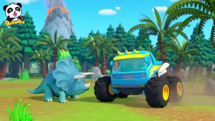 ¿Quien Es Más Fuerte? |  Recopilación de Canciones Infantiles | Dinosaurios | BabyBus Español