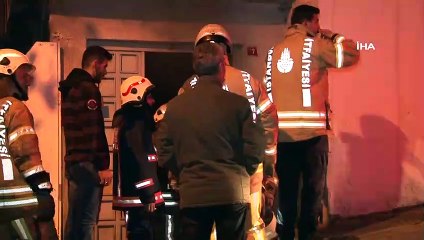 Beyoğlu’nda gecekonduda çıkan yangın paniğe neden oldu
