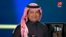 معالي المستشار تركي آل الشيخ يفاجئ راشد الماجد باتصال هاتفي أثناء تكريمه في 