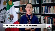 Claudia Sheinbaum decreta Alerta de Violencia de Género en la CDMX