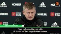 Solskjaer provides United injury update