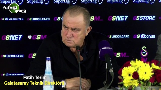 Fatih Terim: Bu takım, alanı daraltan, pres yapan bir takım değil ve yapısında yok