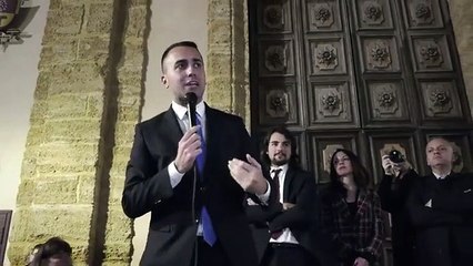 Agrigento - Luigi Di Maio: "Serve tornare a combattere" 22.11.19