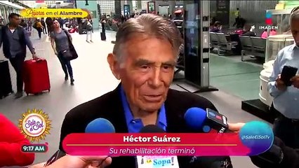 ¡Héctor Suárez reaparece tras vencer el cáncer!