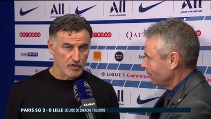 Late Football Club - La réaction de Christophe Galtier après PSG / Lille
