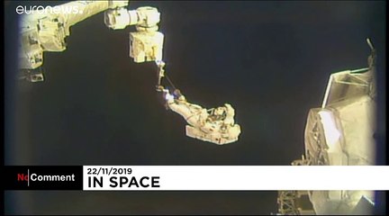 شاهد: مهمة معقدة في محطة الفضاء الدولية