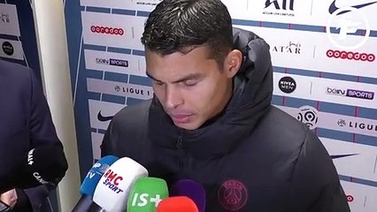 Thiago Silva juge le match de Neymar