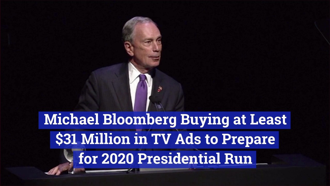Michael Bloomberg Will Spend Big On Ads