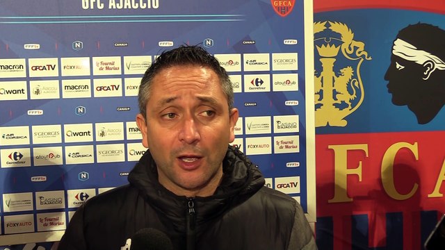Vidéo - la réaction des coachs après Gazélec FC Ajaccio / Quevilly RM (0-0)
