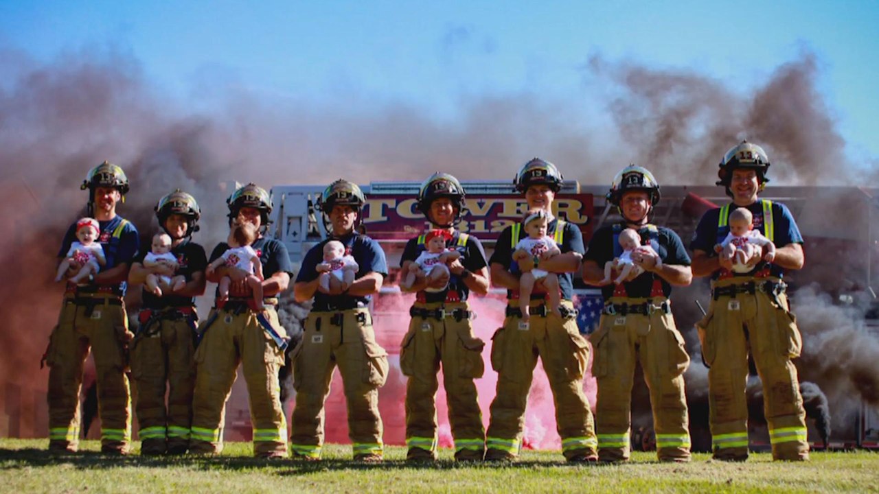 North Carolina Firefighters Celebrate Baby Boom...