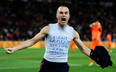 Andrés Iniesta: el maestro imperturbable